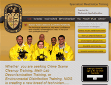 Tablet Screenshot of nidstraining.com